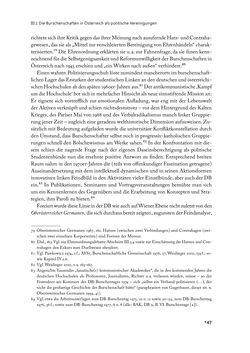 Image of the Page - 147 - in „ IM NATIONALEN ABWEHRKAMPF DER GRENZLANDDEUTSCHEN“ - Akademische Burschenschaften und Politik in Österreich nach 1945