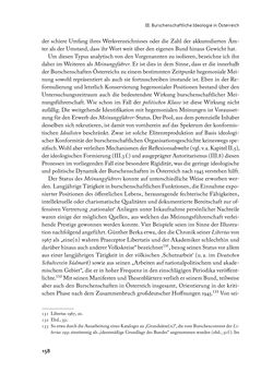 Image of the Page - 158 - in „ IM NATIONALEN ABWEHRKAMPF DER GRENZLANDDEUTSCHEN“ - Akademische Burschenschaften und Politik in Österreich nach 1945