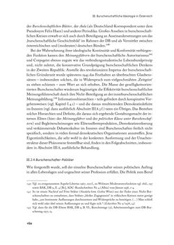 Image of the Page - 160 - in „ IM NATIONALEN ABWEHRKAMPF DER GRENZLANDDEUTSCHEN“ - Akademische Burschenschaften und Politik in Österreich nach 1945