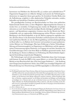 Image of the Page - 179 - in „ IM NATIONALEN ABWEHRKAMPF DER GRENZLANDDEUTSCHEN“ - Akademische Burschenschaften und Politik in Österreich nach 1945