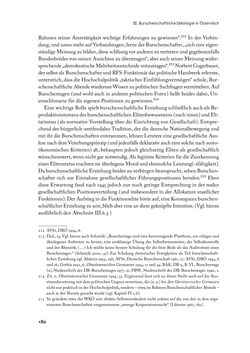 Bild der Seite - 180 - in „ IM NATIONALEN ABWEHRKAMPF DER GRENZLANDDEUTSCHEN“ - Akademische Burschenschaften und Politik in Österreich nach 1945