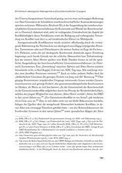 Bild der Seite - 197 - in „ IM NATIONALEN ABWEHRKAMPF DER GRENZLANDDEUTSCHEN“ - Akademische Burschenschaften und Politik in Österreich nach 1945