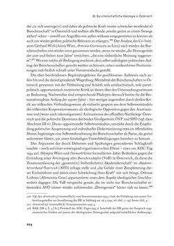 Bild der Seite - 204 - in „ IM NATIONALEN ABWEHRKAMPF DER GRENZLANDDEUTSCHEN“ - Akademische Burschenschaften und Politik in Österreich nach 1945