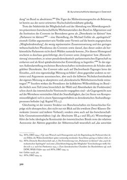 Image of the Page - 320 - in „ IM NATIONALEN ABWEHRKAMPF DER GRENZLANDDEUTSCHEN“ - Akademische Burschenschaften und Politik in Österreich nach 1945