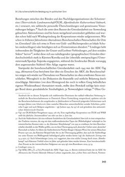 Bild der Seite - 343 - in „ IM NATIONALEN ABWEHRKAMPF DER GRENZLANDDEUTSCHEN“ - Akademische Burschenschaften und Politik in Österreich nach 1945