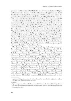 Image of the Page - 344 - in „ IM NATIONALEN ABWEHRKAMPF DER GRENZLANDDEUTSCHEN“ - Akademische Burschenschaften und Politik in Österreich nach 1945