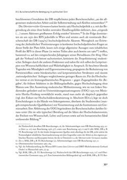 Bild der Seite - 351 - in „ IM NATIONALEN ABWEHRKAMPF DER GRENZLANDDEUTSCHEN“ - Akademische Burschenschaften und Politik in Österreich nach 1945