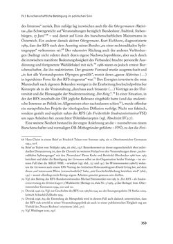 Image of the Page - 353 - in „ IM NATIONALEN ABWEHRKAMPF DER GRENZLANDDEUTSCHEN“ - Akademische Burschenschaften und Politik in Österreich nach 1945