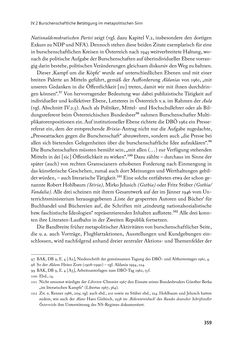Image of the Page - 359 - in „ IM NATIONALEN ABWEHRKAMPF DER GRENZLANDDEUTSCHEN“ - Akademische Burschenschaften und Politik in Österreich nach 1945