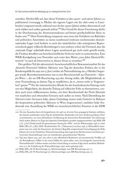 Image of the Page - 361 - in „ IM NATIONALEN ABWEHRKAMPF DER GRENZLANDDEUTSCHEN“ - Akademische Burschenschaften und Politik in Österreich nach 1945