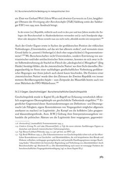Image of the Page - 365 - in „ IM NATIONALEN ABWEHRKAMPF DER GRENZLANDDEUTSCHEN“ - Akademische Burschenschaften und Politik in Österreich nach 1945