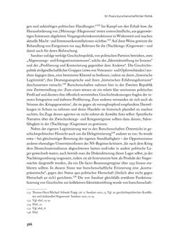 Bild der Seite - 366 - in „ IM NATIONALEN ABWEHRKAMPF DER GRENZLANDDEUTSCHEN“ - Akademische Burschenschaften und Politik in Österreich nach 1945