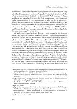 Bild der Seite - 428 - in „ IM NATIONALEN ABWEHRKAMPF DER GRENZLANDDEUTSCHEN“ - Akademische Burschenschaften und Politik in Österreich nach 1945