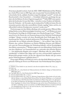 Bild der Seite - 433 - in „ IM NATIONALEN ABWEHRKAMPF DER GRENZLANDDEUTSCHEN“ - Akademische Burschenschaften und Politik in Österreich nach 1945