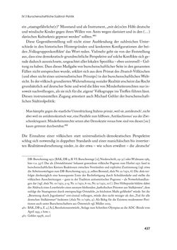 Bild der Seite - 437 - in „ IM NATIONALEN ABWEHRKAMPF DER GRENZLANDDEUTSCHEN“ - Akademische Burschenschaften und Politik in Österreich nach 1945