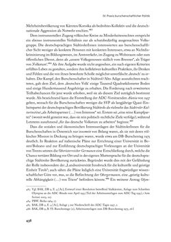 Bild der Seite - 438 - in „ IM NATIONALEN ABWEHRKAMPF DER GRENZLANDDEUTSCHEN“ - Akademische Burschenschaften und Politik in Österreich nach 1945