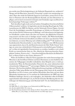 Image of the Page - 439 - in „ IM NATIONALEN ABWEHRKAMPF DER GRENZLANDDEUTSCHEN“ - Akademische Burschenschaften und Politik in Österreich nach 1945