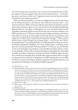 Image of the Page - 500 - in „ IM NATIONALEN ABWEHRKAMPF DER GRENZLANDDEUTSCHEN“ - Akademische Burschenschaften und Politik in Österreich nach 1945