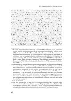 Bild der Seite - 538 - in „ IM NATIONALEN ABWEHRKAMPF DER GRENZLANDDEUTSCHEN“ - Akademische Burschenschaften und Politik in Österreich nach 1945