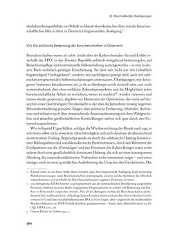 Image of the Page - 560 - in „ IM NATIONALEN ABWEHRKAMPF DER GRENZLANDDEUTSCHEN“ - Akademische Burschenschaften und Politik in Österreich nach 1945