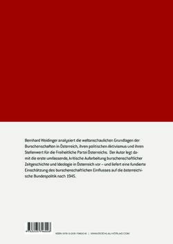 Bild der Seite - Einband hinten - in „ IM NATIONALEN ABWEHRKAMPF DER GRENZLANDDEUTSCHEN“ - Akademische Burschenschaften und Politik in Österreich nach 1945