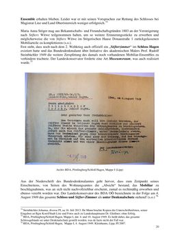 Image of the Page - 20 - in Adalbert Stifter und Schloss Hagen