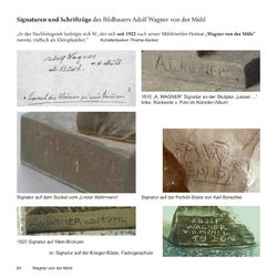 Image of the Page - 84 - in Bildhauer Adolf Wagner von der Mühl - seine Herkunft und sein Werk