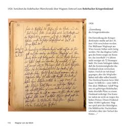 Bild der Seite - 110 - in Bildhauer Adolf Wagner von der Mühl - seine Herkunft und sein Werk