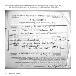 Image of the Page - 112 - in Bildhauer Adolf Wagner von der Mühl - seine Herkunft und sein Werk