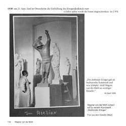 Bild der Seite - 130 - in Bildhauer Adolf Wagner von der Mühl - seine Herkunft und sein Werk
