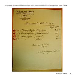 Image of the Page - 147 - in Bildhauer Adolf Wagner von der Mühl - seine Herkunft und sein Werk