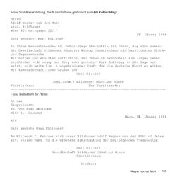 Bild der Seite - 165 - in Bildhauer Adolf Wagner von der Mühl - seine Herkunft und sein Werk