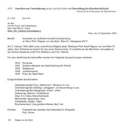 Bild der Seite - 186 - in Bildhauer Adolf Wagner von der Mühl - seine Herkunft und sein Werk