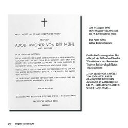 Bild der Seite - 210 - in Bildhauer Adolf Wagner von der Mühl - seine Herkunft und sein Werk