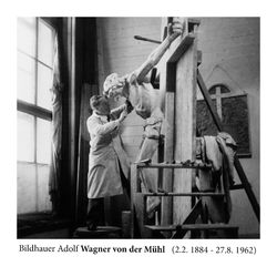 Image of the Page - Einband hinten - in Bildhauer Adolf Wagner von der Mühl - seine Herkunft und sein Werk