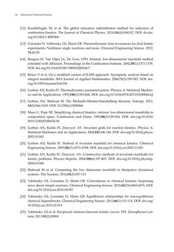 Image of the Page - 18 - in Advanced Chemical Kinetics
