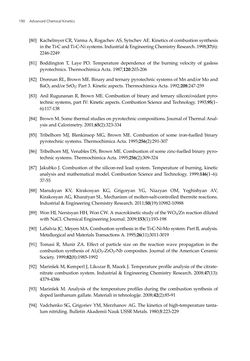 Image of the Page - 190 - in Advanced Chemical Kinetics