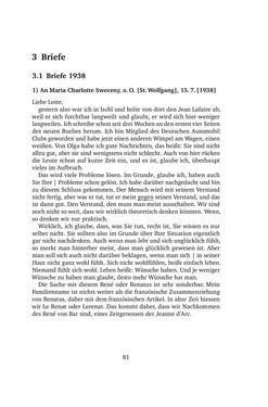 Bild der Seite - 81 - in Alexander Lernet-Holenia und Maria Charlotte Sweceny - Briefe 1938-1945