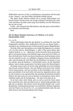 Bild der Seite - 109 - in Alexander Lernet-Holenia und Maria Charlotte Sweceny - Briefe 1938-1945
