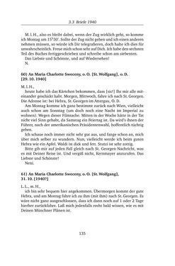 Image of the Page - 135 - in Alexander Lernet-Holenia und Maria Charlotte Sweceny - Briefe 1938-1945
