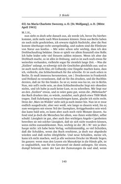 Bild der Seite - 140 - in Alexander Lernet-Holenia und Maria Charlotte Sweceny - Briefe 1938-1945