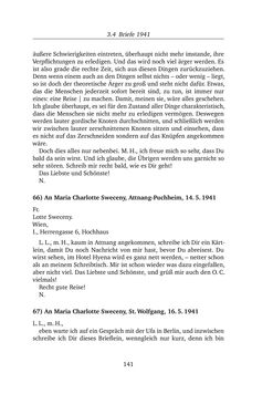 Bild der Seite - 141 - in Alexander Lernet-Holenia und Maria Charlotte Sweceny - Briefe 1938-1945