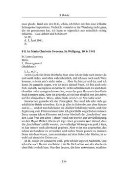 Image of the Page - 154 - in Alexander Lernet-Holenia und Maria Charlotte Sweceny - Briefe 1938-1945
