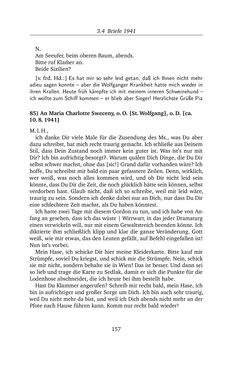 Image of the Page - 157 - in Alexander Lernet-Holenia und Maria Charlotte Sweceny - Briefe 1938-1945