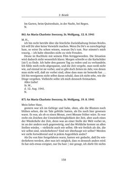 Image of the Page - 158 - in Alexander Lernet-Holenia und Maria Charlotte Sweceny - Briefe 1938-1945