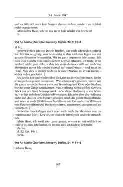 Image of the Page - 167 - in Alexander Lernet-Holenia und Maria Charlotte Sweceny - Briefe 1938-1945