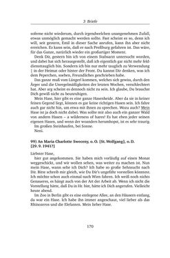 Image of the Page - 170 - in Alexander Lernet-Holenia und Maria Charlotte Sweceny - Briefe 1938-1945