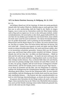 Image of the Page - 177 - in Alexander Lernet-Holenia und Maria Charlotte Sweceny - Briefe 1938-1945