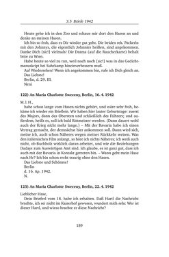 Image of the Page - 189 - in Alexander Lernet-Holenia und Maria Charlotte Sweceny - Briefe 1938-1945