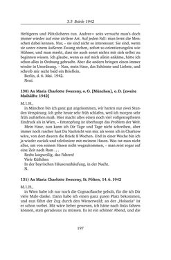 Image of the Page - 197 - in Alexander Lernet-Holenia und Maria Charlotte Sweceny - Briefe 1938-1945
